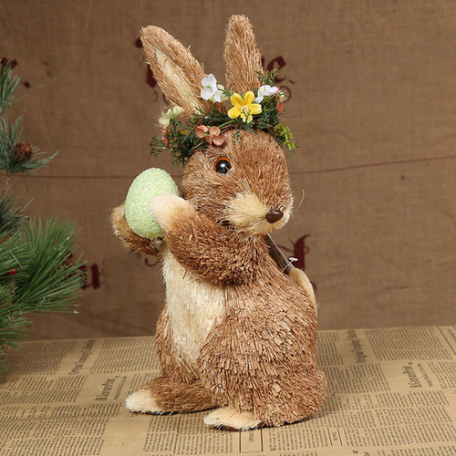Figuras De Conejo De Pascua, Adorno, Estatua De Conejo De