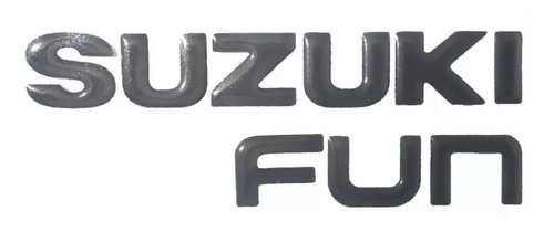 Emblema  Suzuki Fun  Negro 2007/ Suzuki 94706661