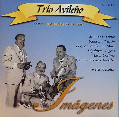 Cd Trio Avileño + Serie Imagenes 12 Exitos + Son De La Loma