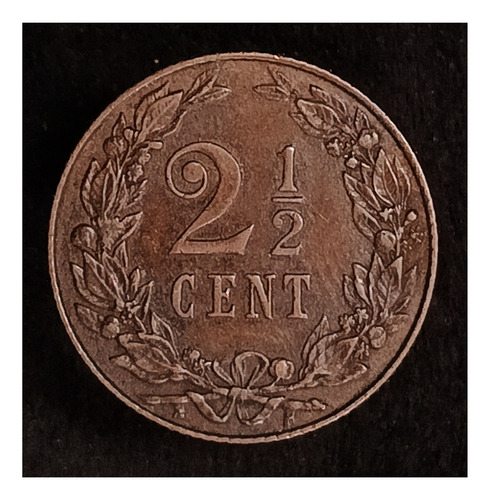 Holanda 2 1/2 Cent 1906 Excelente Km 134