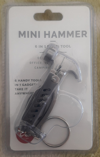 Martillo Mini Multitool 6 En 1