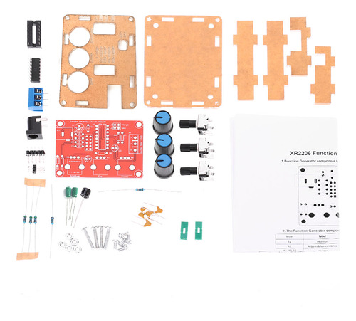 Kit Generador De Señal 1hz-1mhz Signal High Xr2206 Ajustable