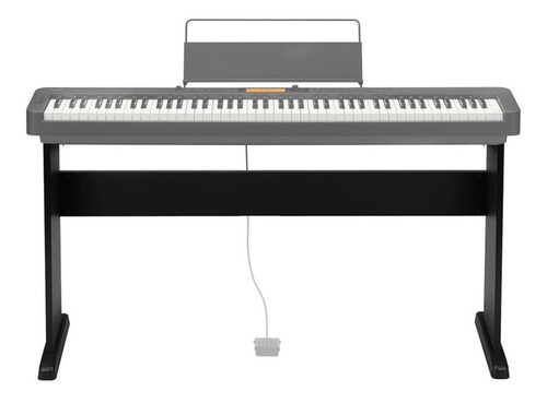 Imagem 2 de 2 de Suporte Estante Para Piano Casio Cs46 Preto Cdp S
