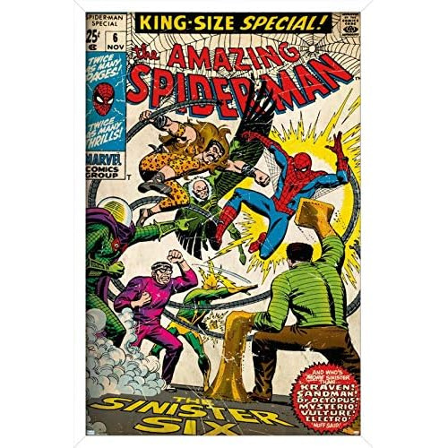 Póster De Pared Comics Spider-man Amazing Spider-man #...