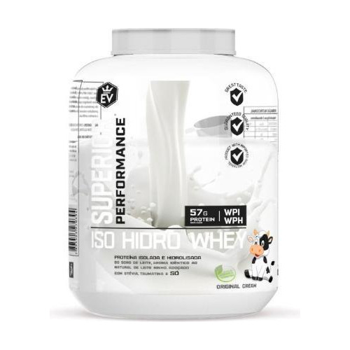 Whey Isolada Hidrolisada 2,4kg Evo-original - Leite Em Pó