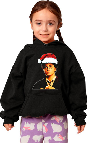 Sudadera Unisex Niña/niño Infantil Navidad Harry Potter 