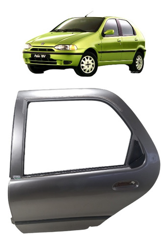 Porta Traseira Esquerda Fiat Palio 1996 A 2001