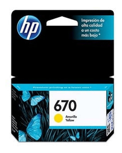 Tintas Hp 670 Colores Originales (fuera De Fecha)