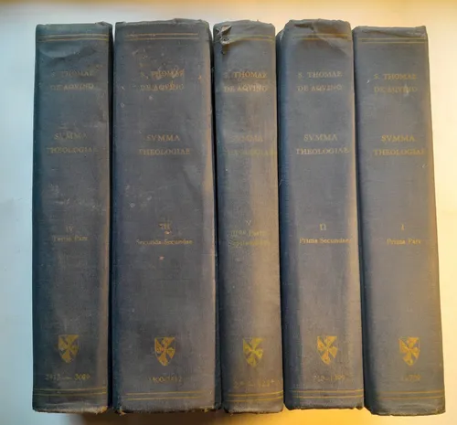 Summa Teologica - Sto Tomas De Aquino - Latin Ed Ottawa H3 (Usado)
