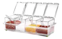 Comprar Porta Condimento Organizador Tempero Acrilico Cozinha