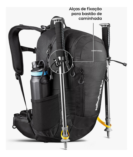 Mochila Ataque Galapagos Vortéx 35l C/ Capa