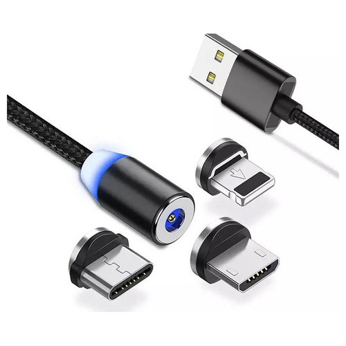 Cargador 3 En 1 Cargador Micro Usb Tipo C iPhone