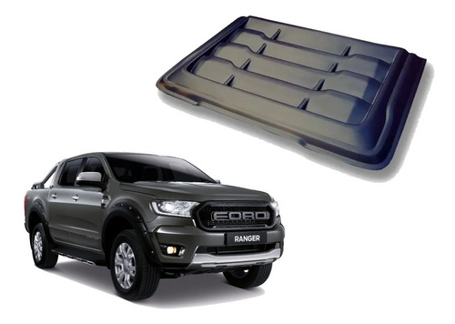 Moldura Capot Tipo Raptor Ford Ranger 2013-2020