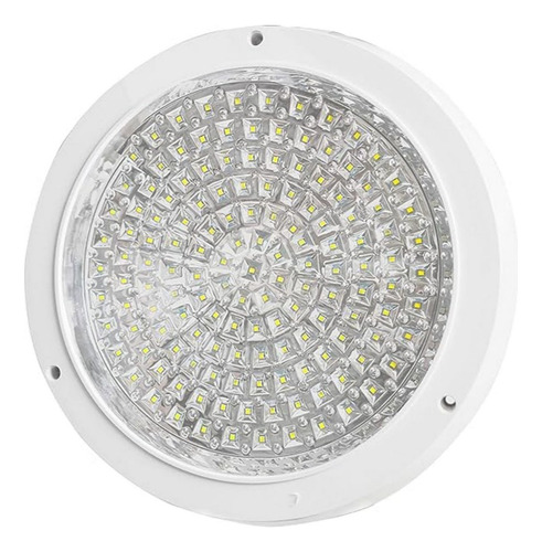 Casa Dade Plafón 12w Redondo Cálido Led