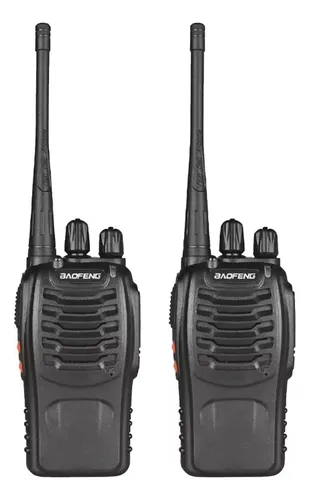 Handy Walkie Talkie X2 Calidad Largo Alcance 400-470mhz Negro 400-470mhz