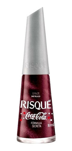 Risque Coca-cola Esmalte Metálico Fórmula Secreta 8ml