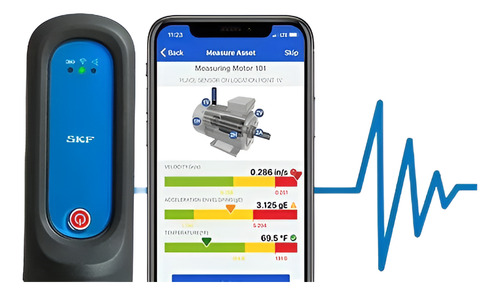 Sensor Skf De Coleta Rápida Mod Cmdt 391-k-sl