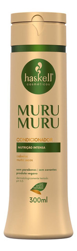 Kit Shampoo E Condicionador 300ml Haskell Murumuru