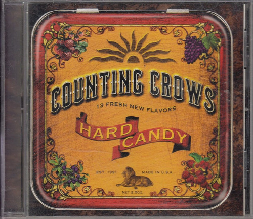 Rock Alternativo Cd Counting Crows Hard Candy Made In Usa 