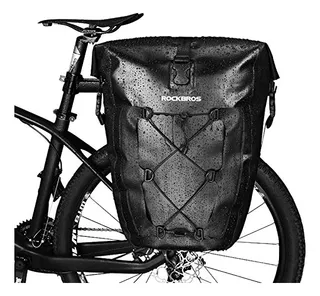 Bike Pannier Waterproof 27l Large Capacity Bike Bag Rea...
