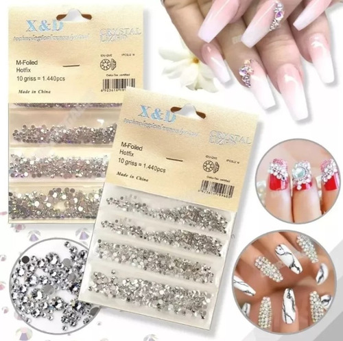 Strass Cristales Para Uñas Nail Art Decoración Piedras 3d