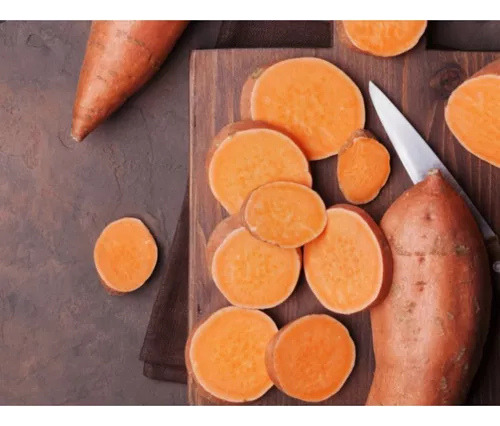 100 Sementes Batata Doce Laranja Com Manual De Cultivo