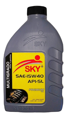 Aceite Mineral Sky 15w40 Original Sellado