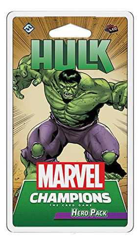 Marvel Champions: El Juego De Cartas Hulk Hero Pack Strategy