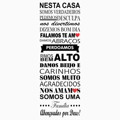 Adesivos Decoração Esotérica 100x112cm Frase Raízes Família