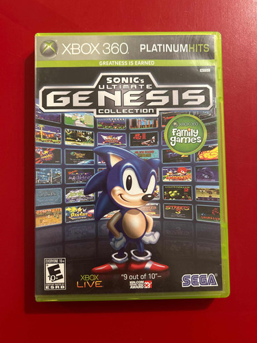 Sonic Ultimate Genesis Collection Xbox 360 Oldskull Games