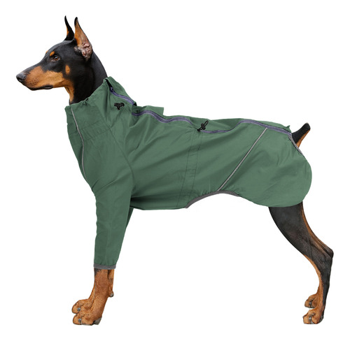 Chubasquero Outdoor Coat Para Perros Grandes, Pequeño Y Medi