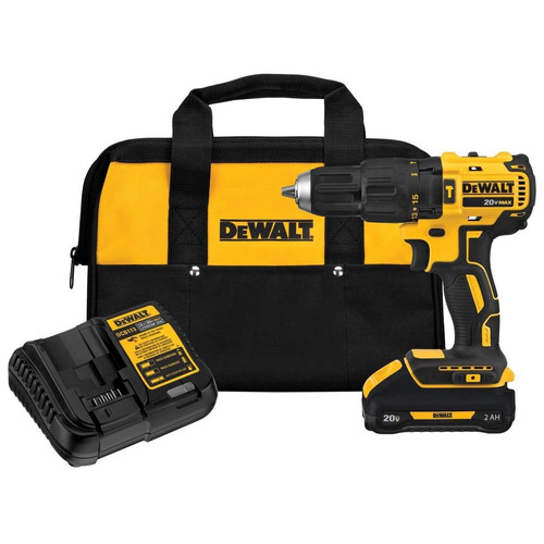 Kit Taladro Percutor Brushless 2 Baterias Dewalt Dcd778d2