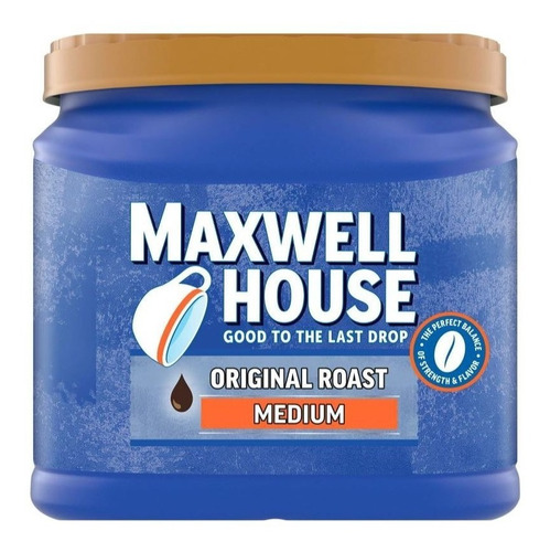 Maxwell House Café Molido 100% Tostado Medio 30.6oz