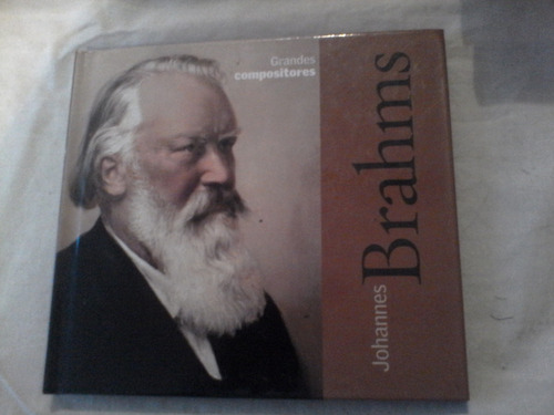 Cd + Libro Johannes Brahms - Compositores Música Clásica