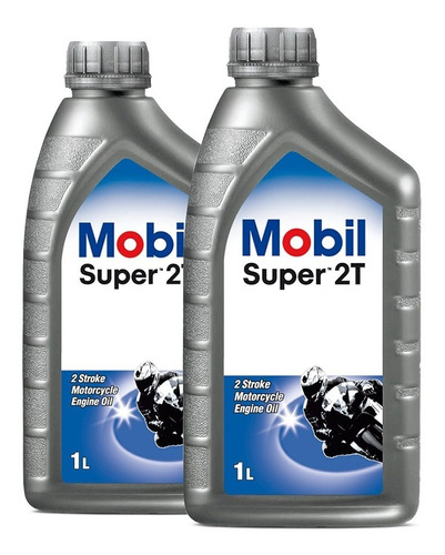 Pack 2 Mobil Super 2t, 1lt