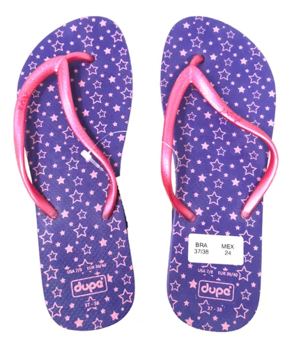 Sandalias Mujer Brasile as Playa Dupe 0719 Morado Rosa
