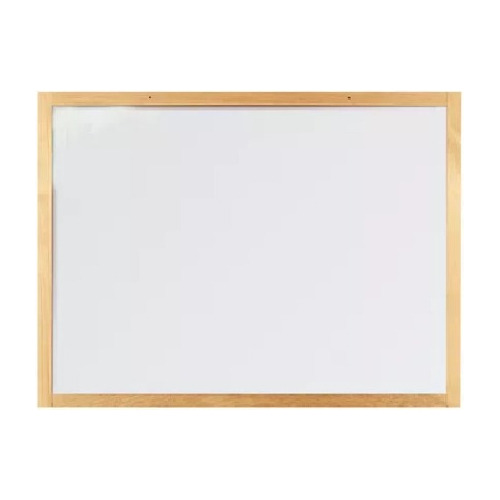 Lousa Quadro Escolar Branco Madeira 60x90 Apagador E Pincel
