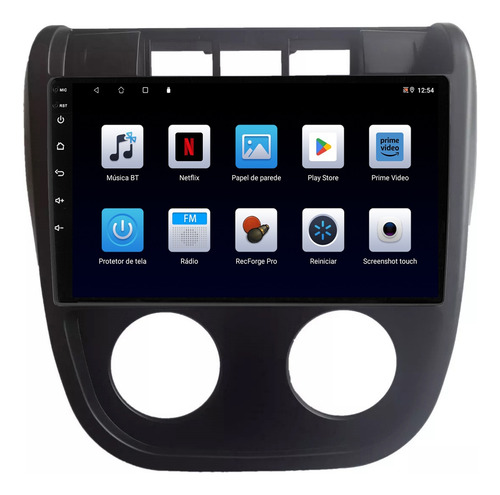 Multimidia Fox 03/09 9p Adak G2 Android Carplay 2gb 64gb