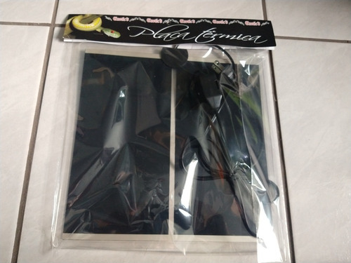 Imagen 2 de 6 de Placa Térmica Para Reptiles, Erizos Y Anfibios Con Regulador