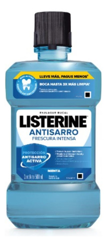 Enjuague Listerine Anti-sarro 500 Ml.