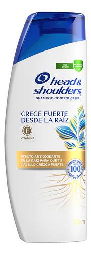 Shampoo Head & Shoulders Crece Fuerte Desde La Raíz 180ml