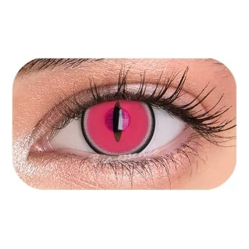 Lentes De Contacto Nezuko Cosplay Pupilentes