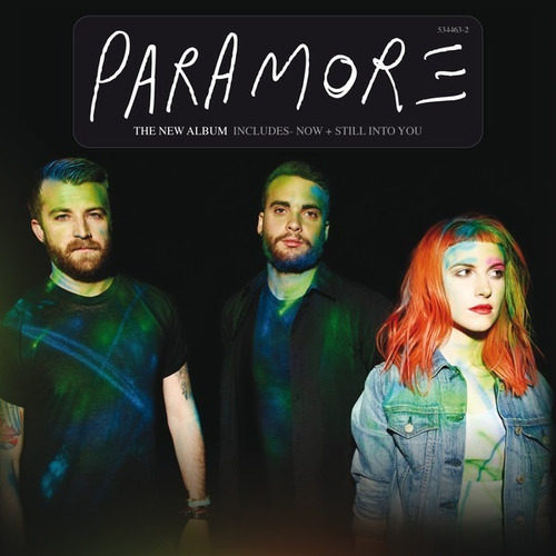 Cd Paramore Paramore Nuevo Y Sellado