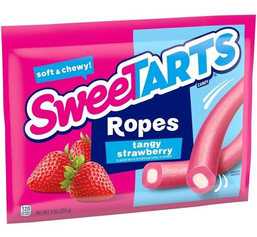 Sweetarts Original Ropes Fresa 256grs 2pack