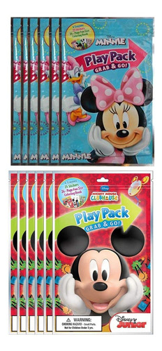 Mozlly Value Pack Bendon Disney Minnie Y Mickey Mouse Playb