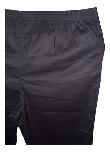 Capri Bermuda Negro Casual Talla 2x (38/40) Basic Edition