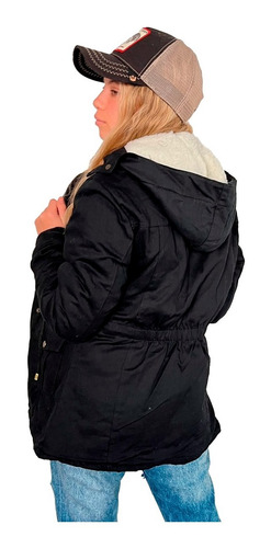 Imagen 4 de 10 de Parka Roma Negra