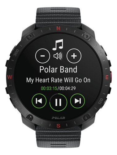 Polar Grit X2 Pro + H10 Reloj Premium Para Exteriores Color Negro Talla S/l