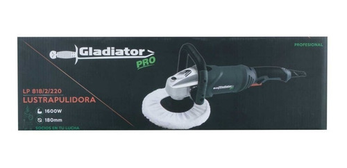 Imagen 4 de 9 de Pulidora Lustradora 180mm Lustra Lijadora Lustralijadora