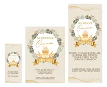 Comprar Kit Imprimible Estampitas Comunion Bautismo Confirmacion 23